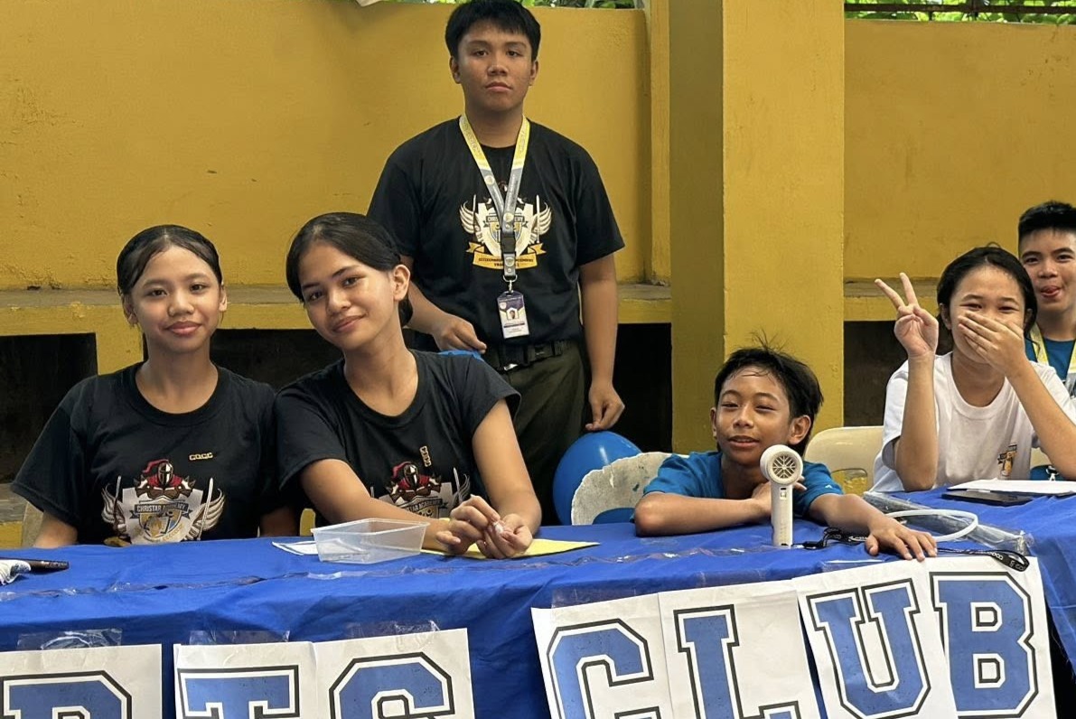 Christar Academy student leaders and club members